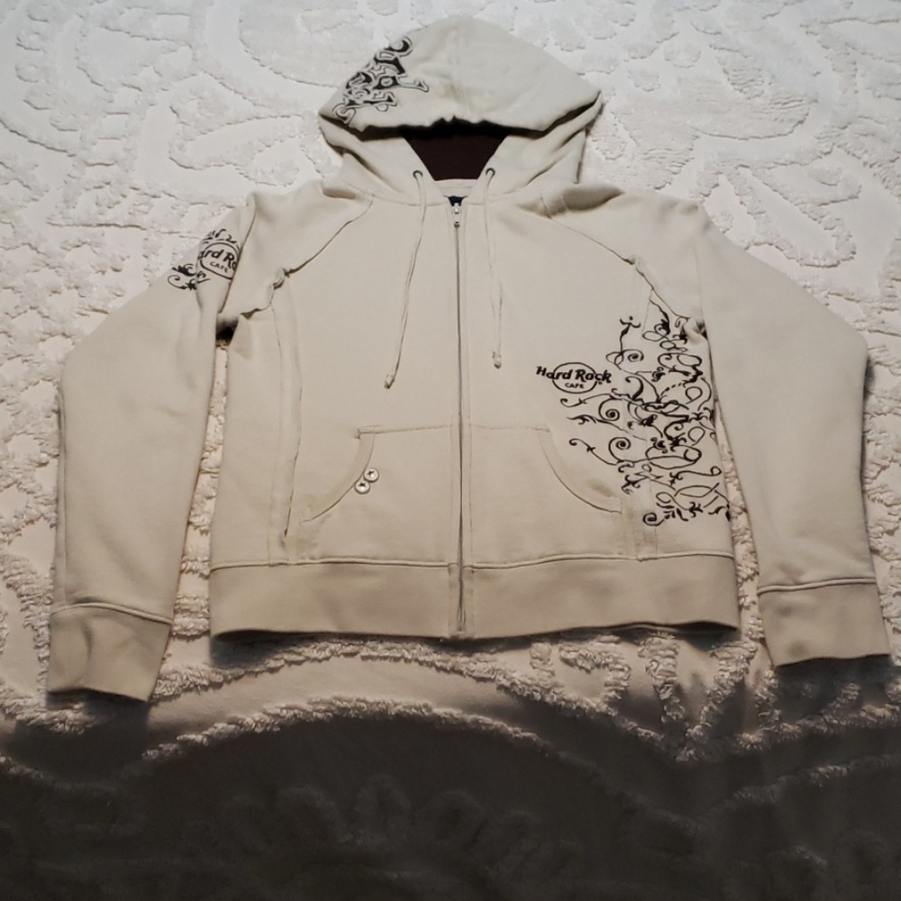 Hard Rock Cafe` Hoodie - Sz XS - Picture 4 of 8
